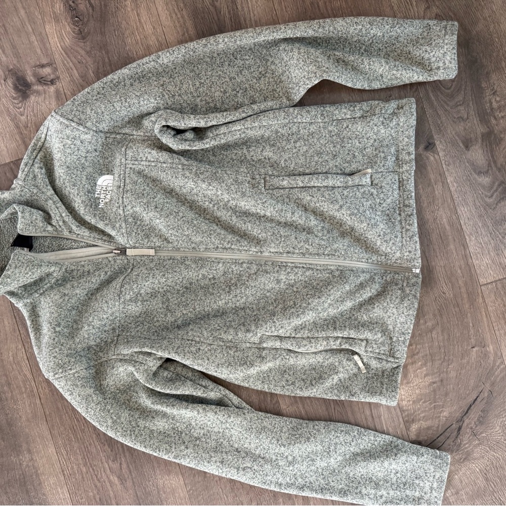 The North Face Gray Fleece Jacket